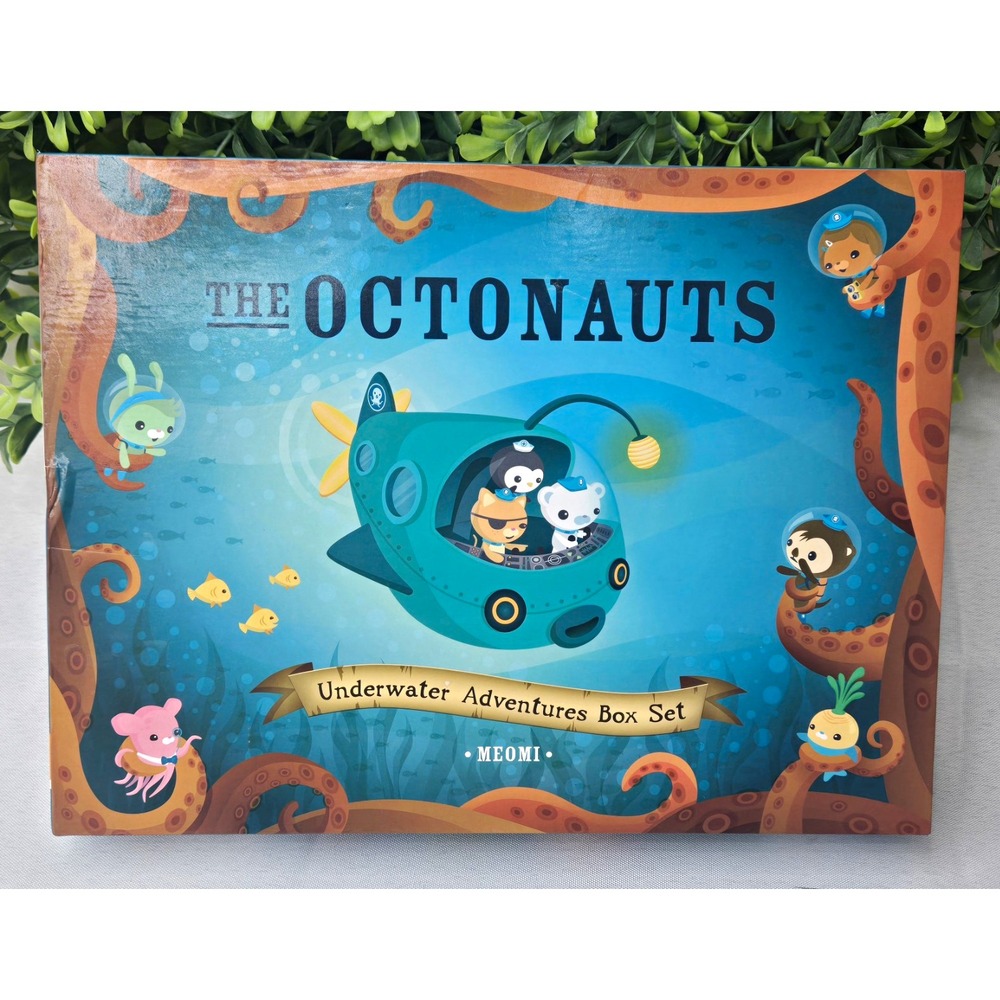 The Octonauts Underwater Adventures Box Set Hardcover 4 Book Lot Meomi Immedium